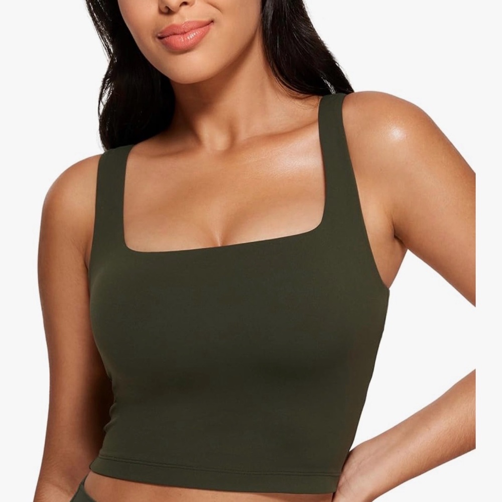CRZ Yoga Butterluxe Square Neck Sports Bra
